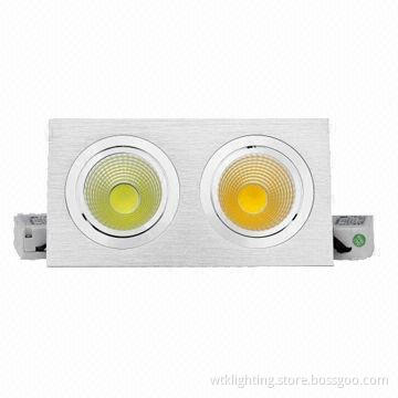2 x 5W Rectangular COB LED Ceiling Light, 100-240V AC Input Voltage